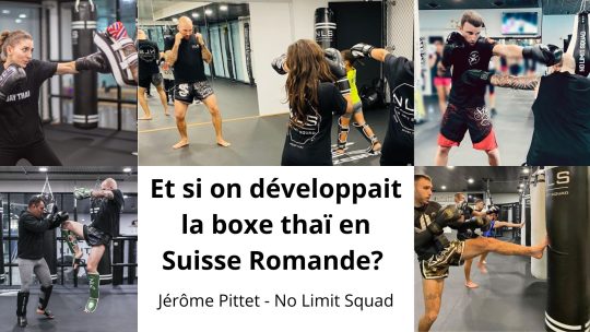 Podcast Santé Sport de CapRol avec Jérôme Pittet No Limit Squad Boxe Thaï
